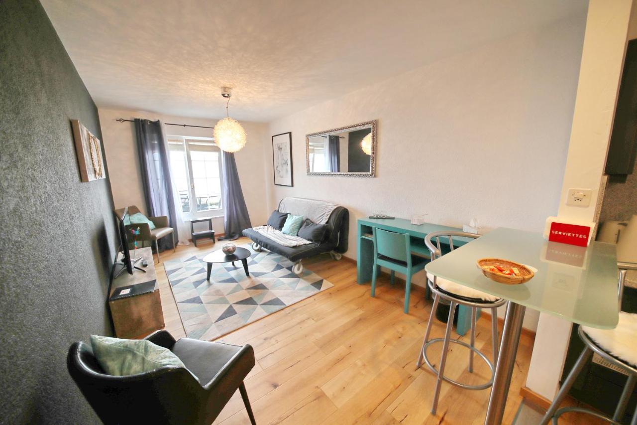 Corseaux Beach Rooms-Riviera Beach Apartments Vevey Dış mekan fotoğraf