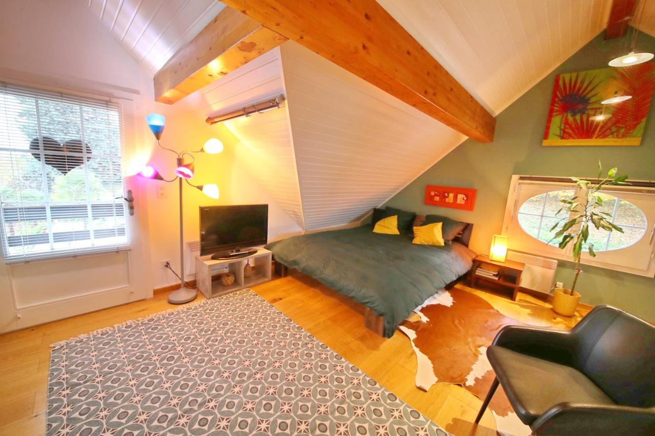 Corseaux Beach Rooms-Riviera Beach Apartments Vevey Dış mekan fotoğraf