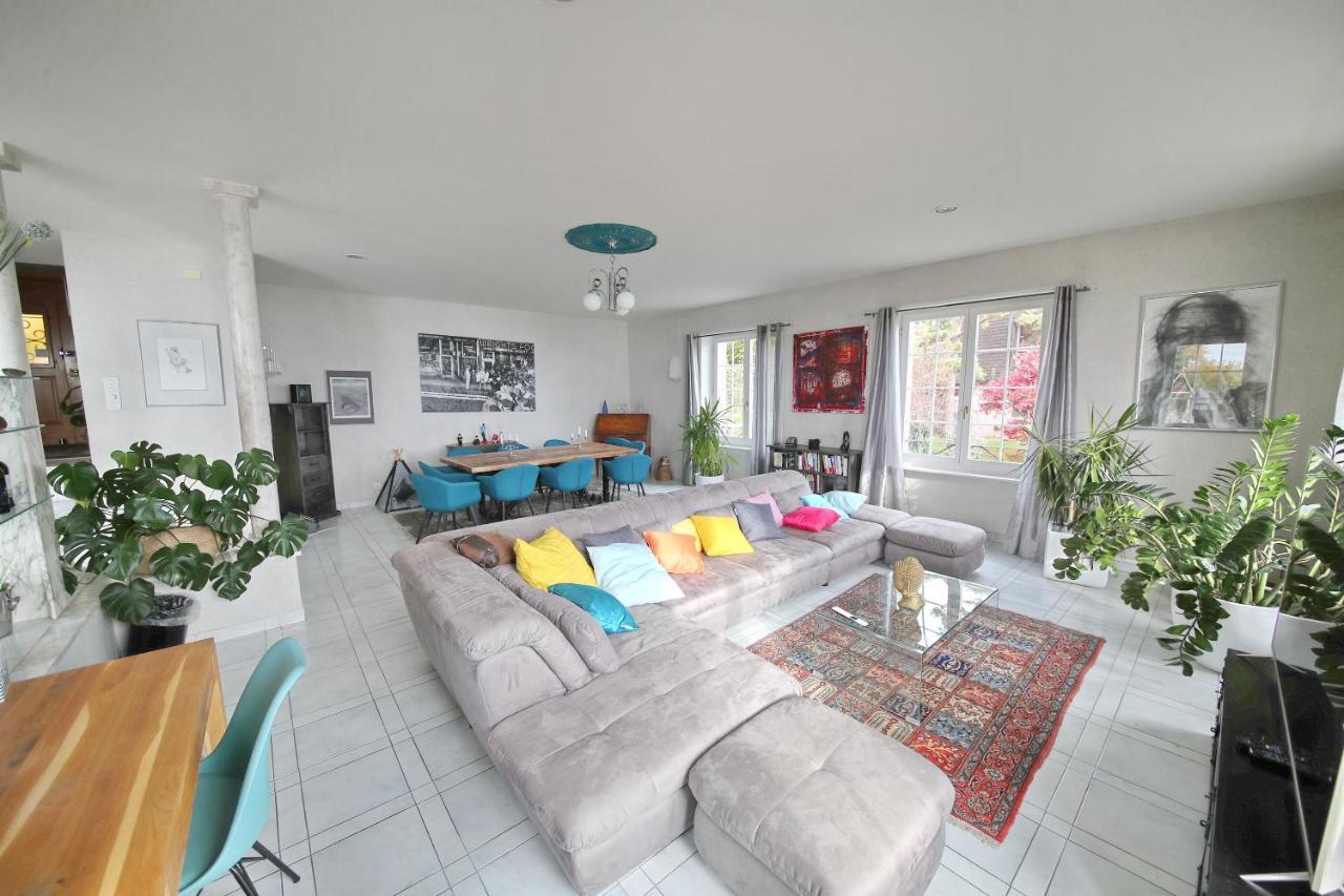 Corseaux Beach Rooms-Riviera Beach Apartments Vevey Dış mekan fotoğraf