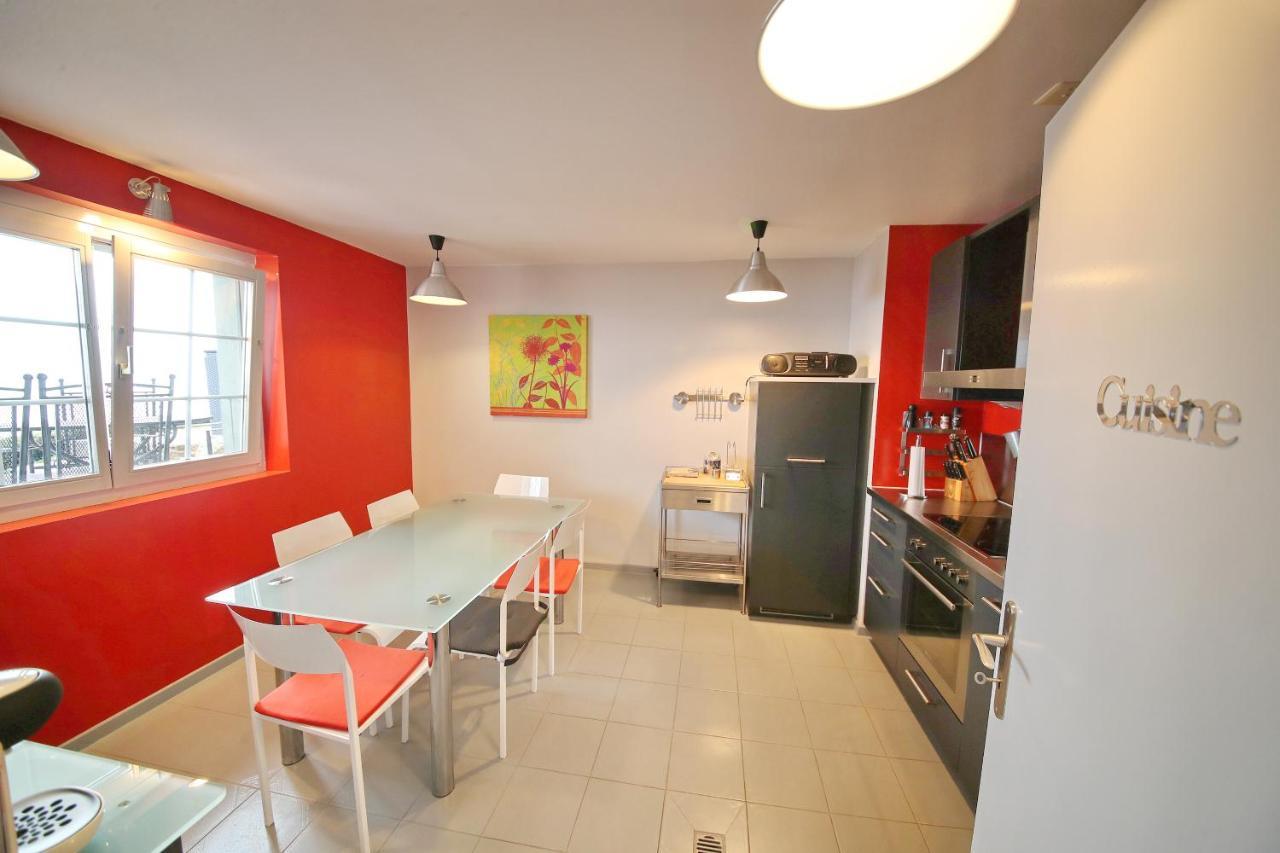 Corseaux Beach Rooms-Riviera Beach Apartments Vevey Dış mekan fotoğraf