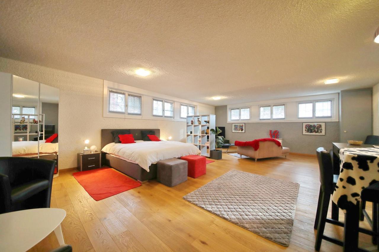 Corseaux Beach Rooms-Riviera Beach Apartments Vevey Dış mekan fotoğraf