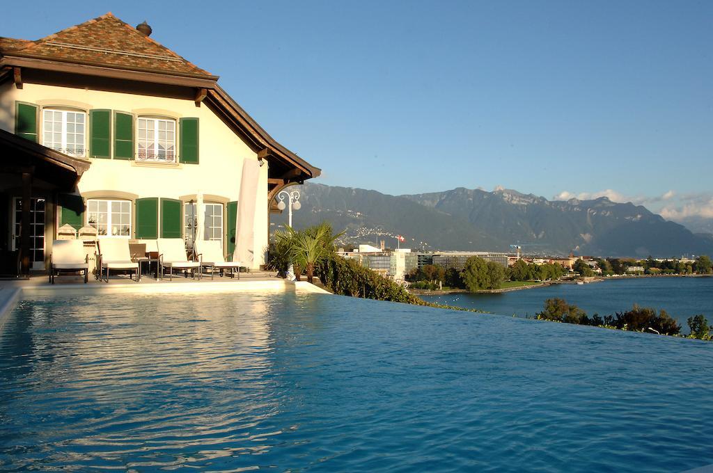 Corseaux Beach Rooms-Riviera Beach Apartments Vevey Dış mekan fotoğraf